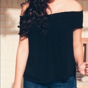 Brandy Melville Off the Shoulder Top